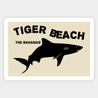 Shark Diving at Tiger Beach - Grand Bahama Island - the Bahamas Sticker